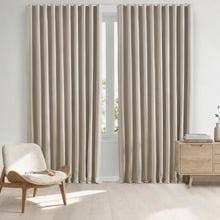 Lynden Blockout S-Fold Single Panel Curtain